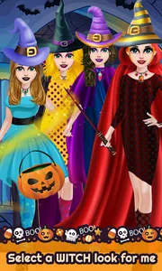 Cute Girl Halloween Makeup Art screenshot 20