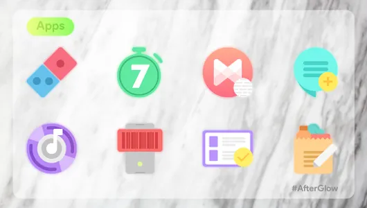 Afterglow Icons screenshot 1