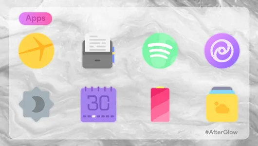 Afterglow Icons screenshot 4