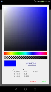 RGBColor screenshot 2