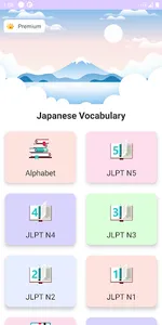 JLPT N5 N4 N3 N2 N1 Vocabulary screenshot 0