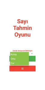 SAYI TAHMİN screenshot 0