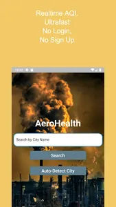 AeroHealth - AQI screenshot 0