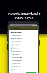 inboxes temp mail - by nada screenshot 3