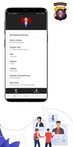 SDM PERSONEL PRESISI POLRES PU screenshot 1
