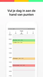 Energie balans planner screenshot 0