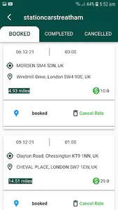 Station Car Streatham screenshot 1
