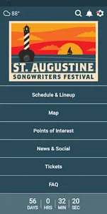 St Augustine Songwriters Fest screenshot 0