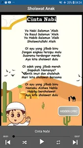 Lagu Sholawat Anak Offline screenshot 3
