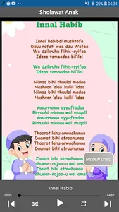 Lagu Sholawat Anak Offline screenshot 5