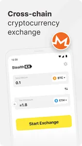 Crypto Exchange — StealthEX screenshot 0