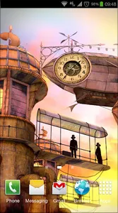 3D Steampunk Travel Pro lwp screenshot 0