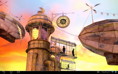3D Steampunk Travel Pro lwp screenshot 12