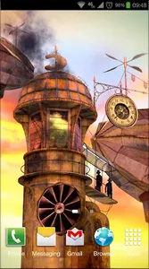 3D Steampunk Travel Pro lwp screenshot 2