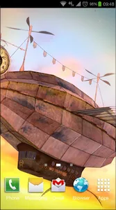 3D Steampunk Travel Pro lwp screenshot 5