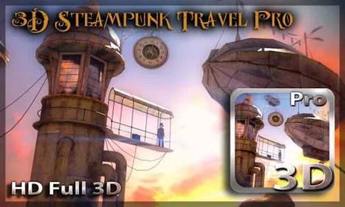 3D Steampunk Travel Pro lwp screenshot 8