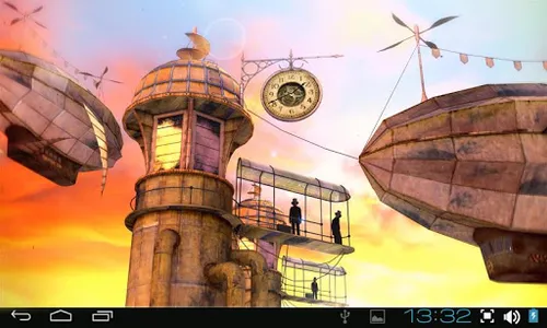 3D Steampunk Travel Pro lwp screenshot 9