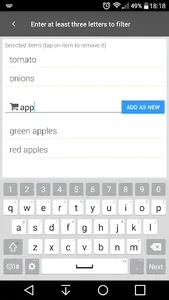 Shoplists screenshot 3