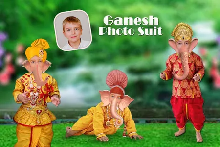 Ganesh Photo Suit – Bal Ganesh screenshot 0