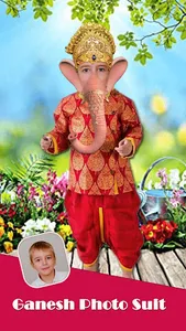 Ganesh Photo Suit – Bal Ganesh screenshot 1