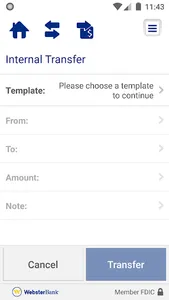 Webster SNB Business Mobile screenshot 5
