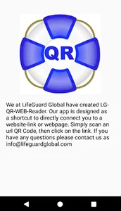 LG QR WEB Reader screenshot 1