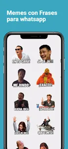 Memes con Frases - WASticker screenshot 0
