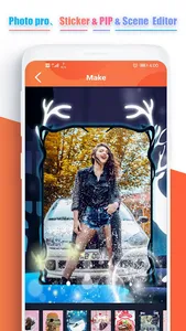Photo pro、Sticker & PIP & Scen screenshot 1