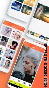 Photo pro、Sticker & PIP & Scen screenshot 2