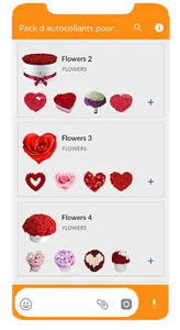 🌹New Flowers Stickers 2020 fo screenshot 1