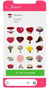 🌹New Flowers Stickers 2020 fo screenshot 2