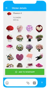 🌹New Flowers Stickers 2020 fo screenshot 3