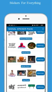 signal stickers malayalam screenshot 1