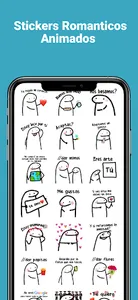 Stickers Románticos Animados screenshot 0