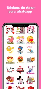 Stickers Románticos Animados screenshot 4