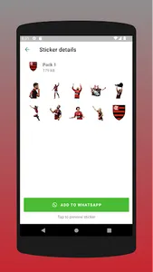 Flamengo Stickers screenshot 2