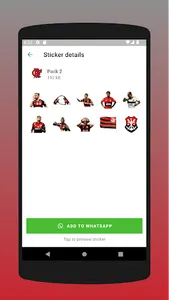 Flamengo Stickers screenshot 3