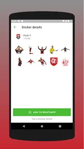 Flamengo Stickers screenshot 9