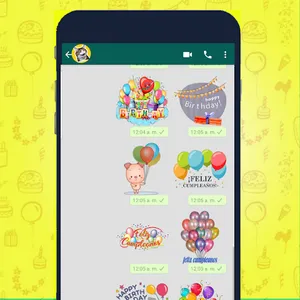CumpleStick Sticker cumpleaños screenshot 1