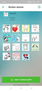 Stickers de Flork Animados screenshot 11