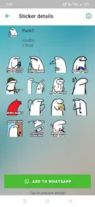 Stickers de Flork Animados screenshot 2