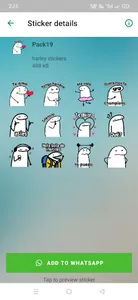 Stickers de Flork Animados screenshot 21