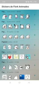 Stickers de Flork Animados screenshot 7