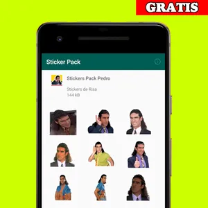 Funny Stickers in Spanish to l screenshot 1