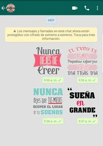 stickers de motivacion para WA screenshot 1