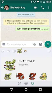 WAStickers - Fnaf Stickers screenshot 3