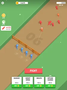 Idle Army: Stickman Gunners screenshot 14