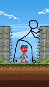 Stickman Draw: Troll Puzzle screenshot 5