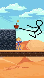 Stickman Draw: Troll Puzzle screenshot 9