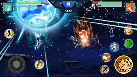 Stickman Fight Dragon Warriors screenshot 2